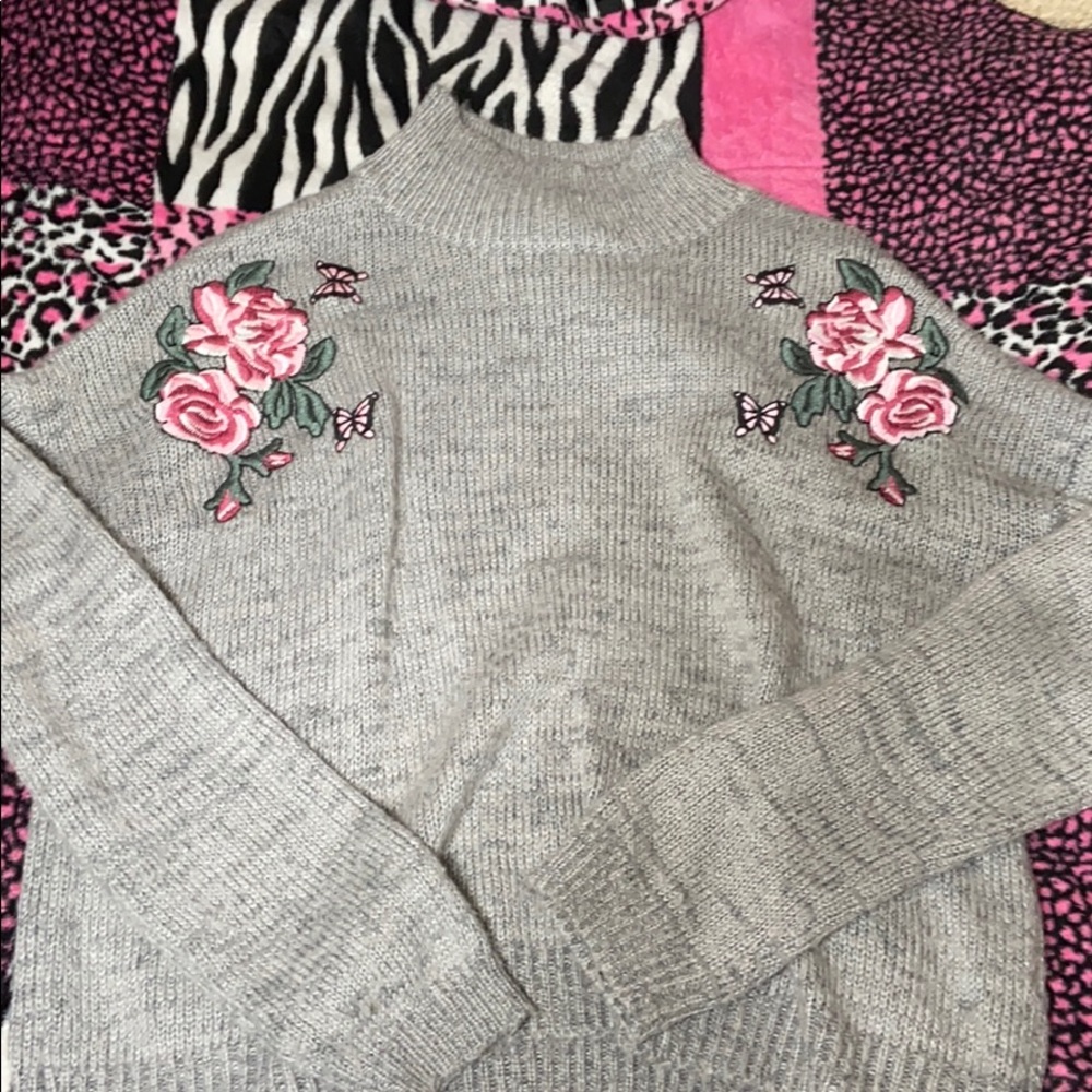 Turtleneck fleece sweeter